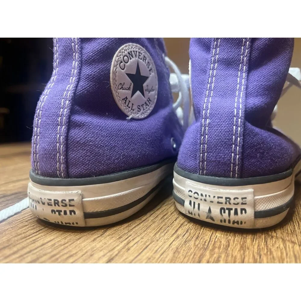 Converse Chuck Taylor All Star Purple High Top Youth Size 2